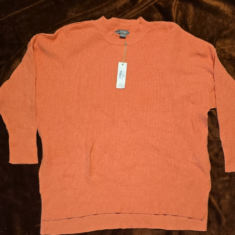 Natural Reflections Woman's Pink Crewneck Sweater